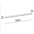 RAFTER 198 LED 3000K natynkowy czarny struktura 40534-M930-D9-00-12